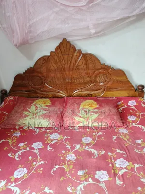 High-quality wooden bed for sale
