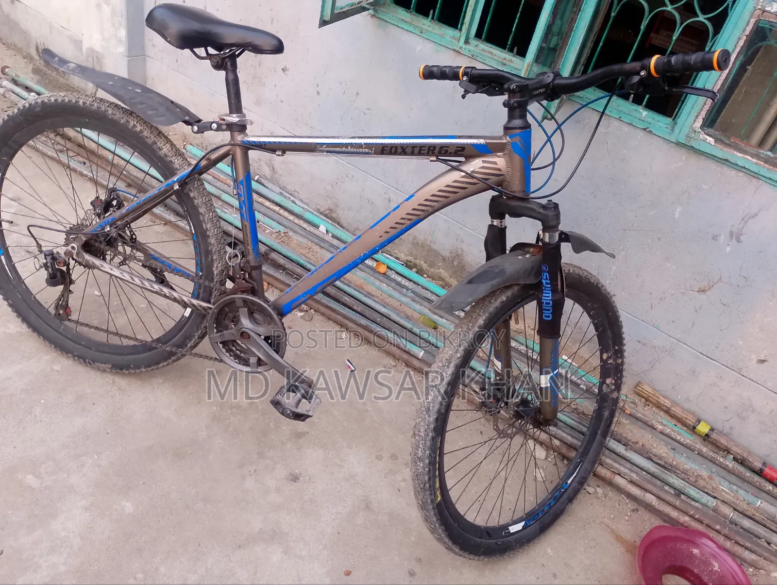 Very good aluminum body bicycle