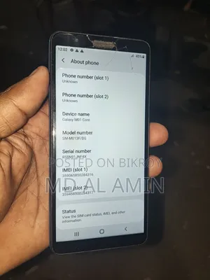 Samsung Galaxy M01 32 GB Blue