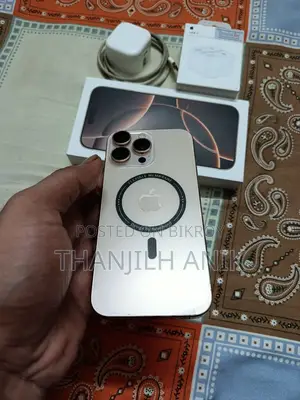 অ্যাপল আইফোন ১৬ প্রো ম্যাক্স ২৫৬ জিবি