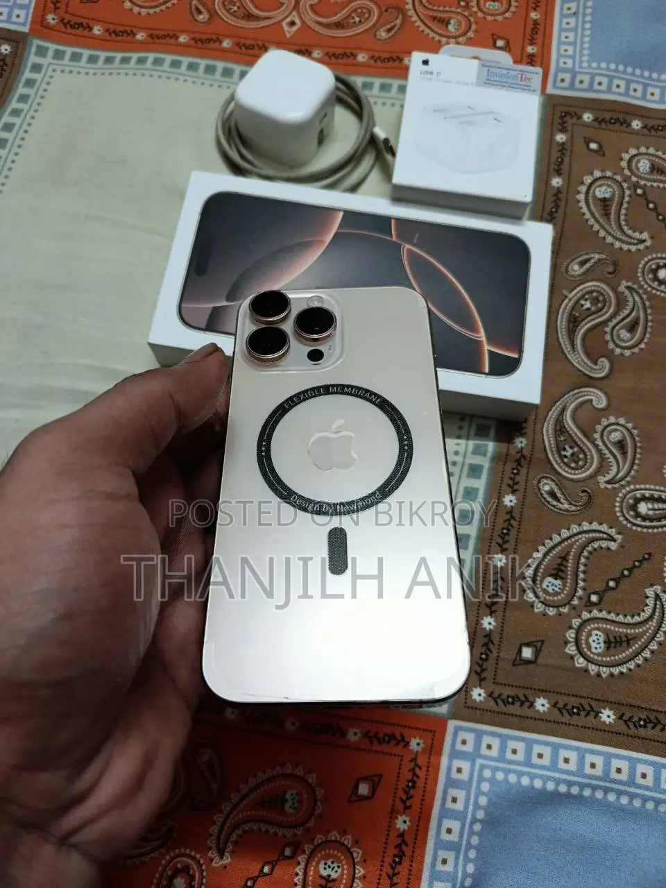 অ্যাপল আইফোন ১৬ প্রো ম্যাক্স ২৫৬ জিবি
