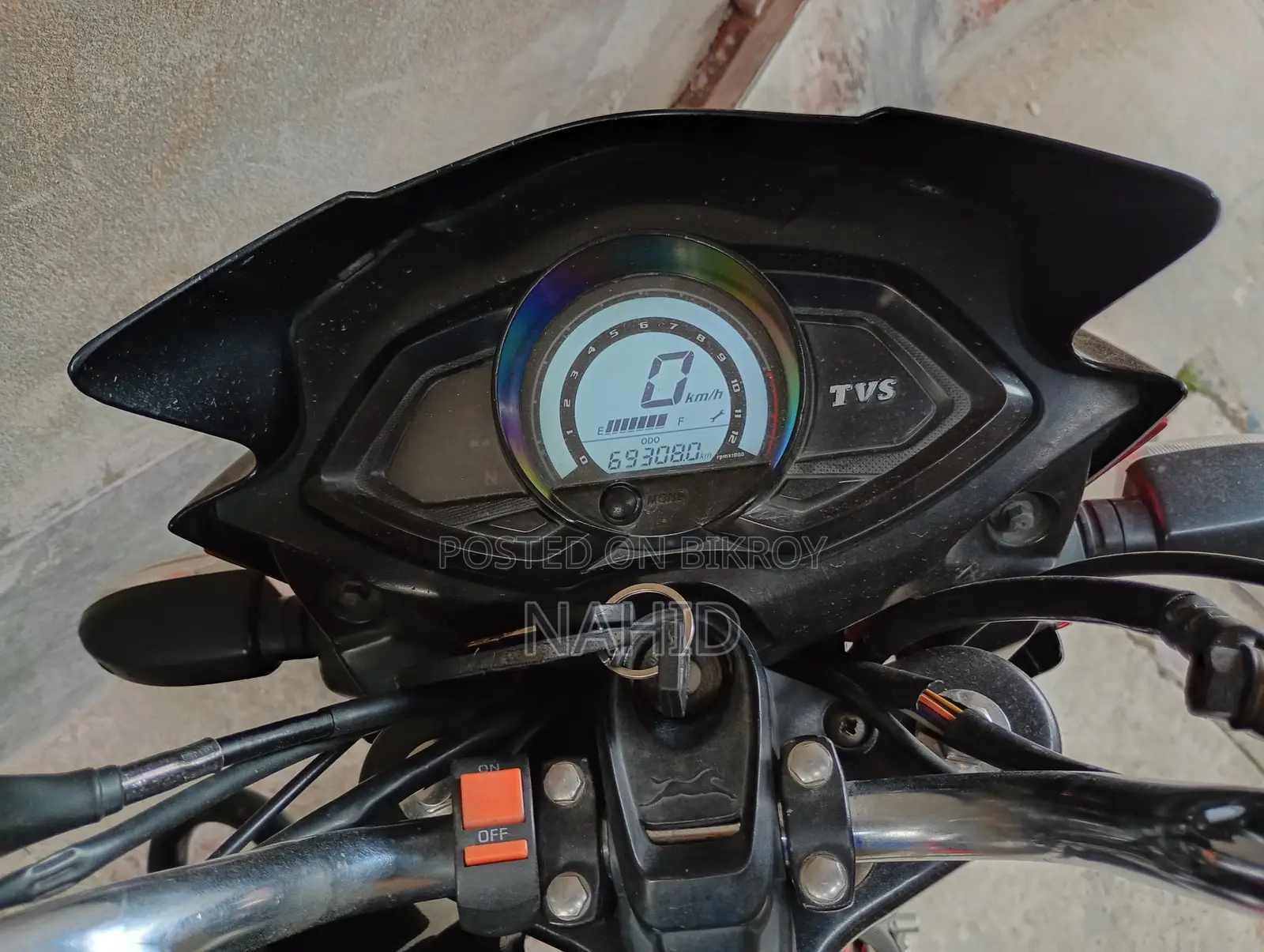 TVS Stryker 125 2016 Red
