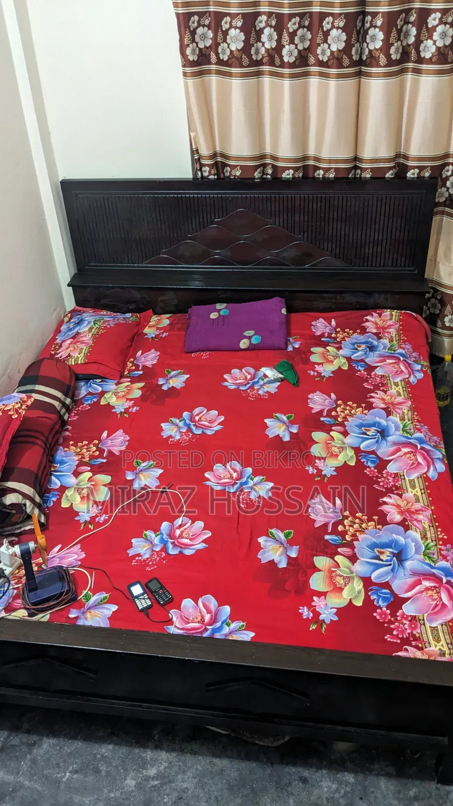 5/7 Double bed for sale.