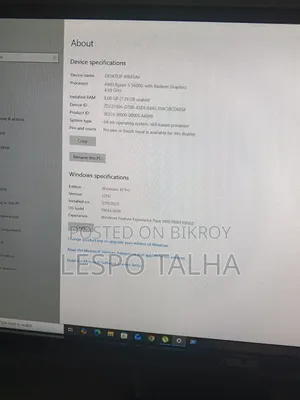 Desktop Computer Asus 8GB AMD Ryzen 5 HDD+SSD 1T