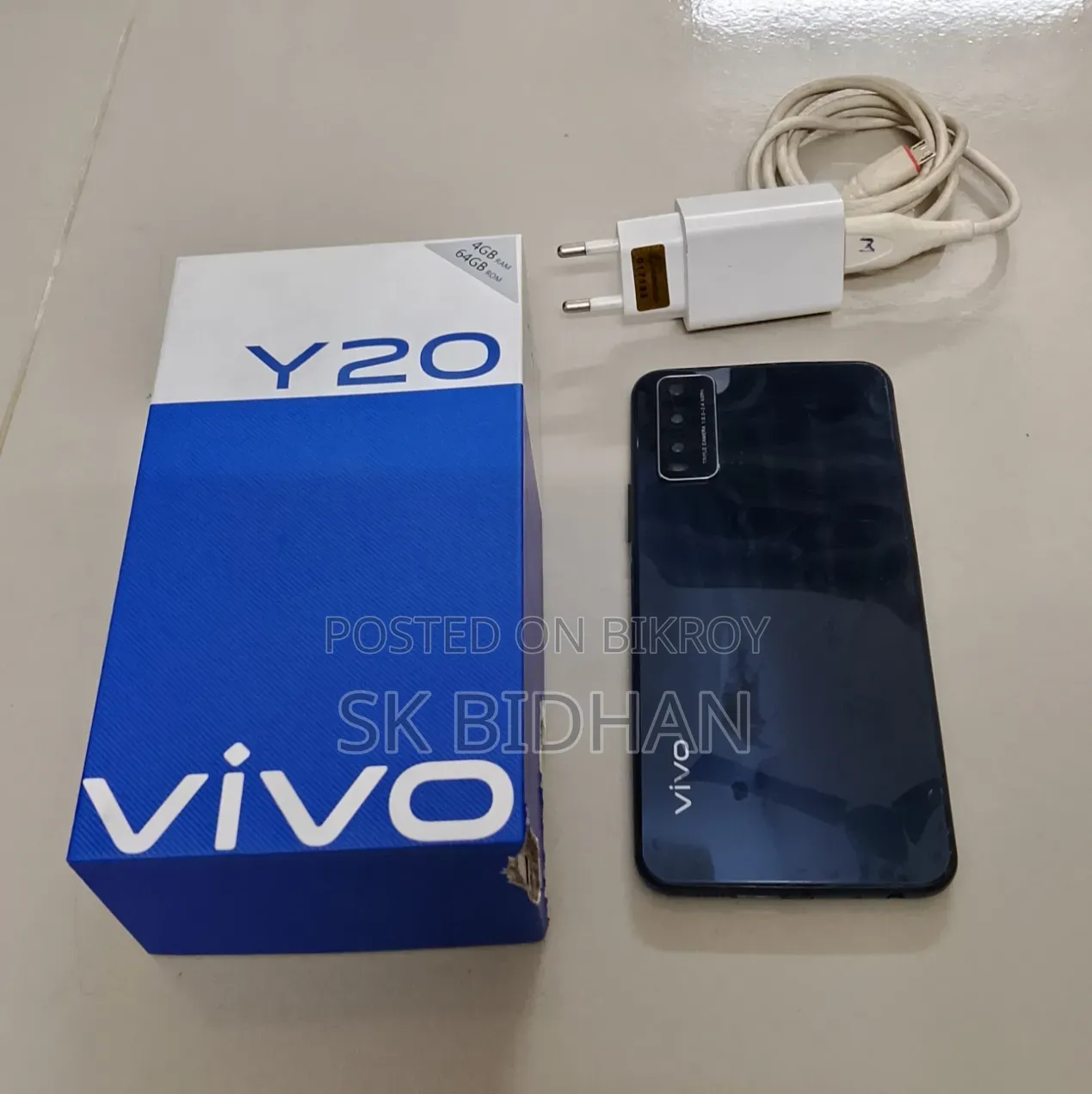 Vivo Y20 64 GB Blue