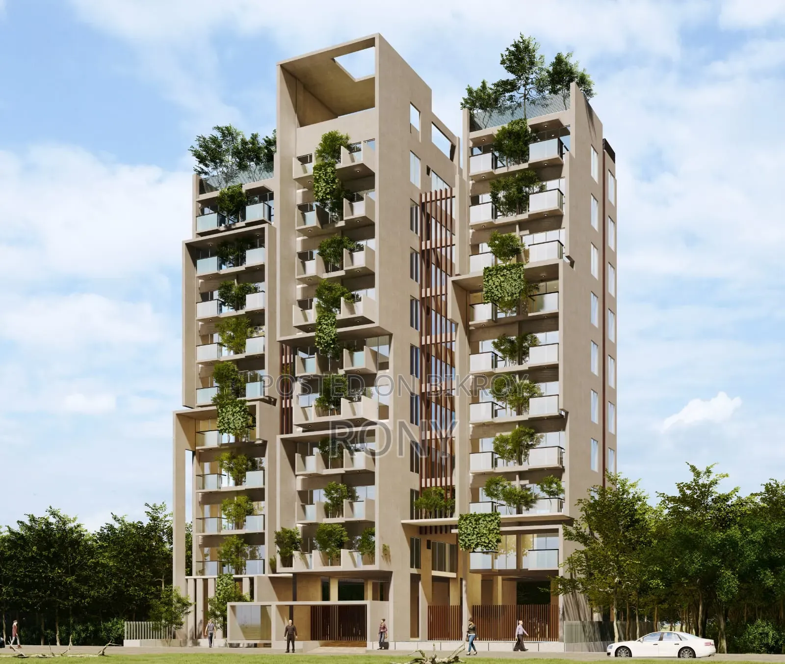3-Bedroom Apartment In Bashundhara For Sale