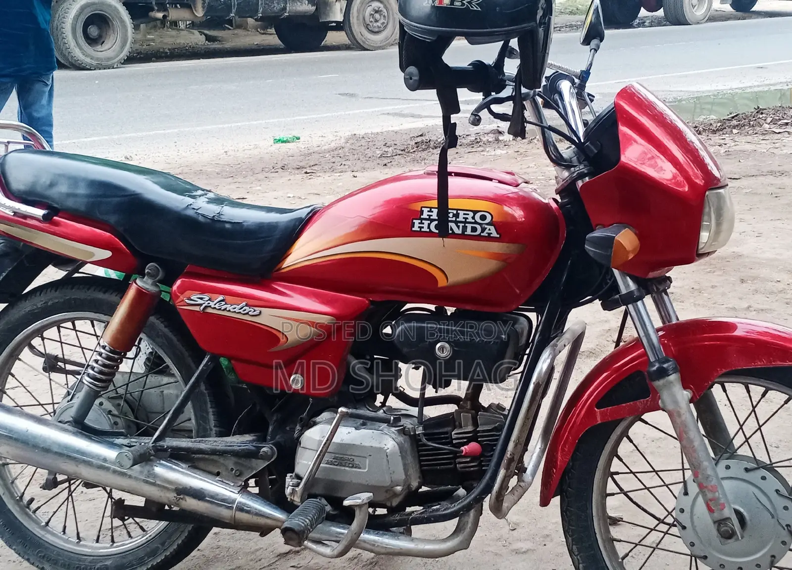 হিরো স্প্লেন্ডার ১১০ ২০১৬ রেড