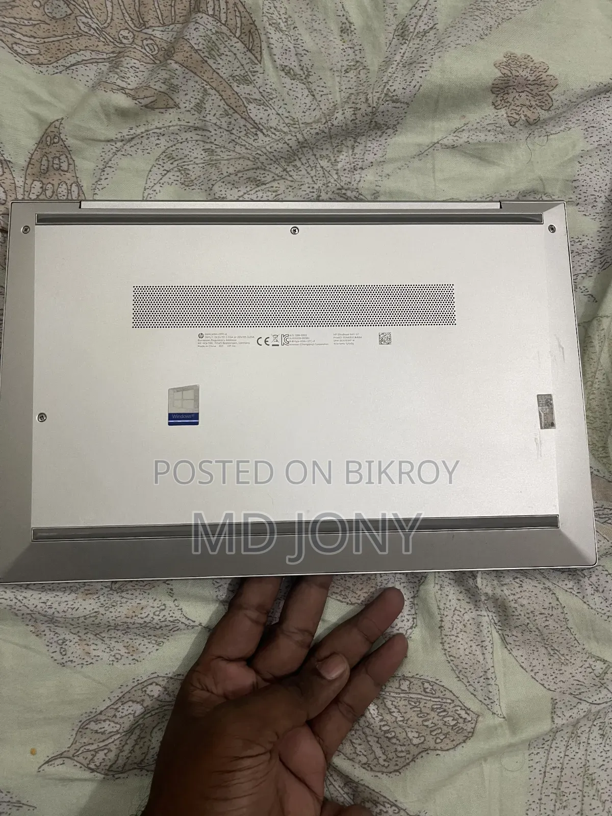 Laptop HP EliteBook 845 G7 16GB Intel Core i5 HDD+SSD 256GB