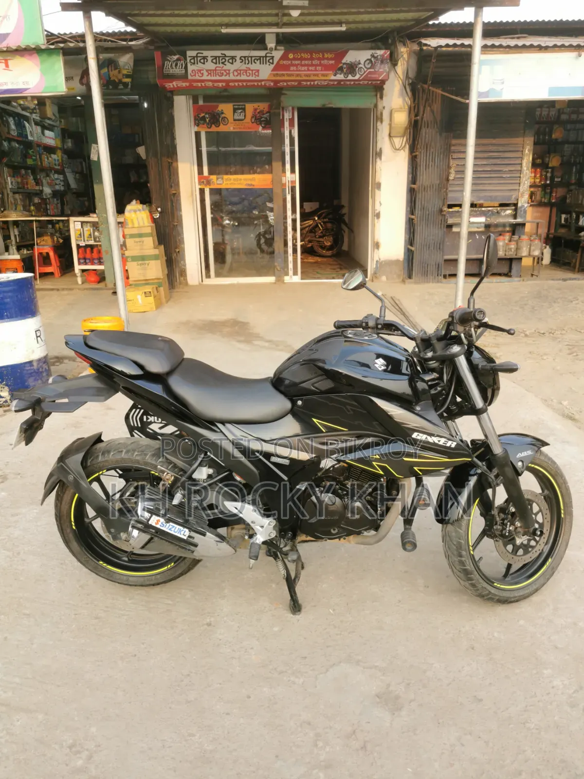 Suzuki Gixxer Fi ABS 2024 Black