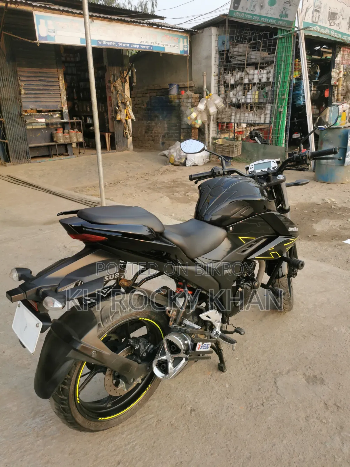 Suzuki Gixxer Fi ABS 2024 Black