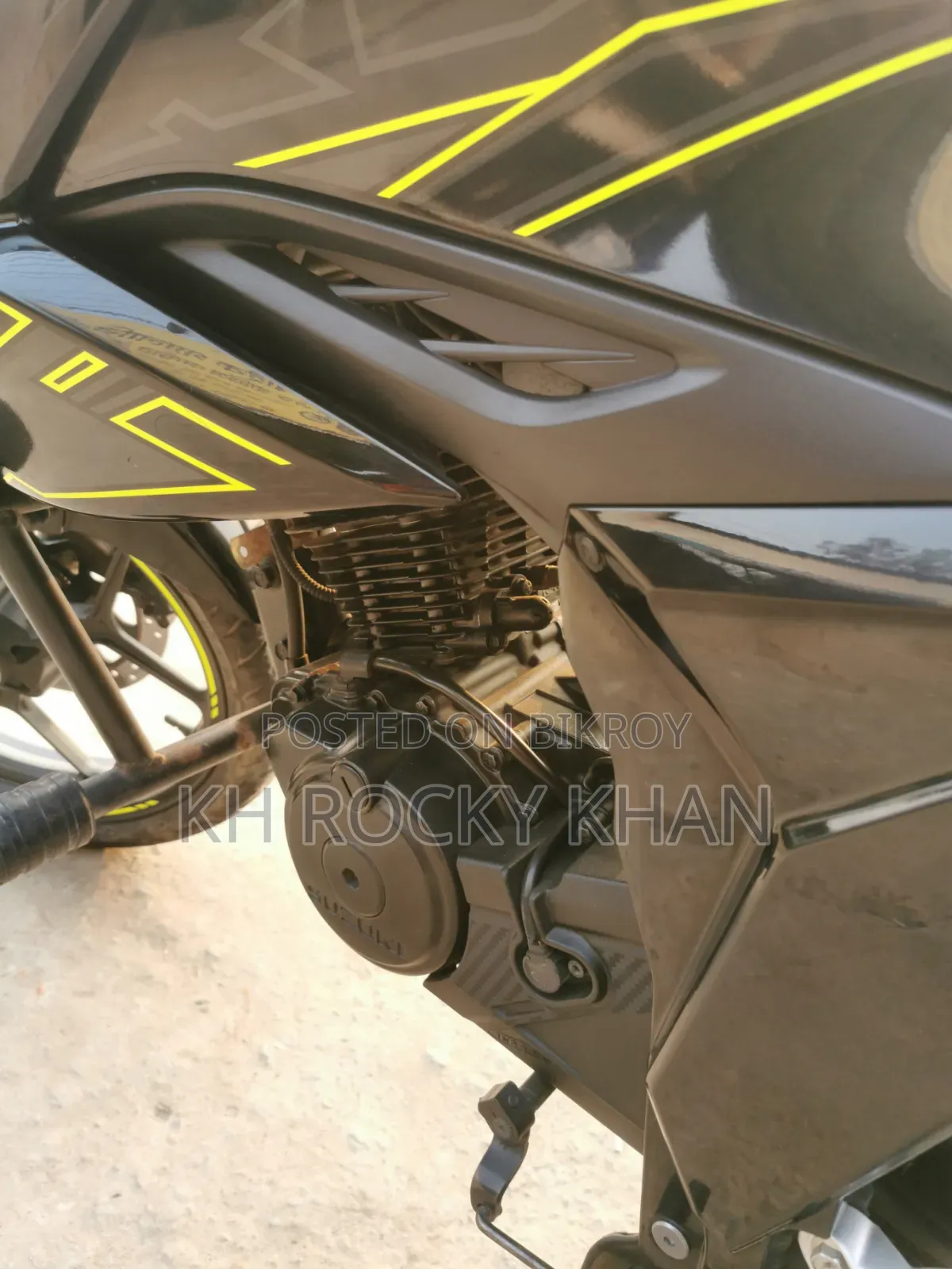 Suzuki Gixxer Fi ABS 2024 Black