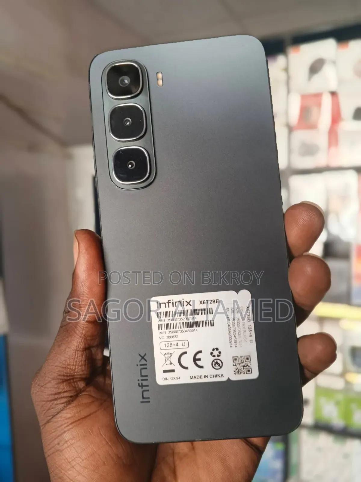 Infinix Hot 60i 256 GB Black