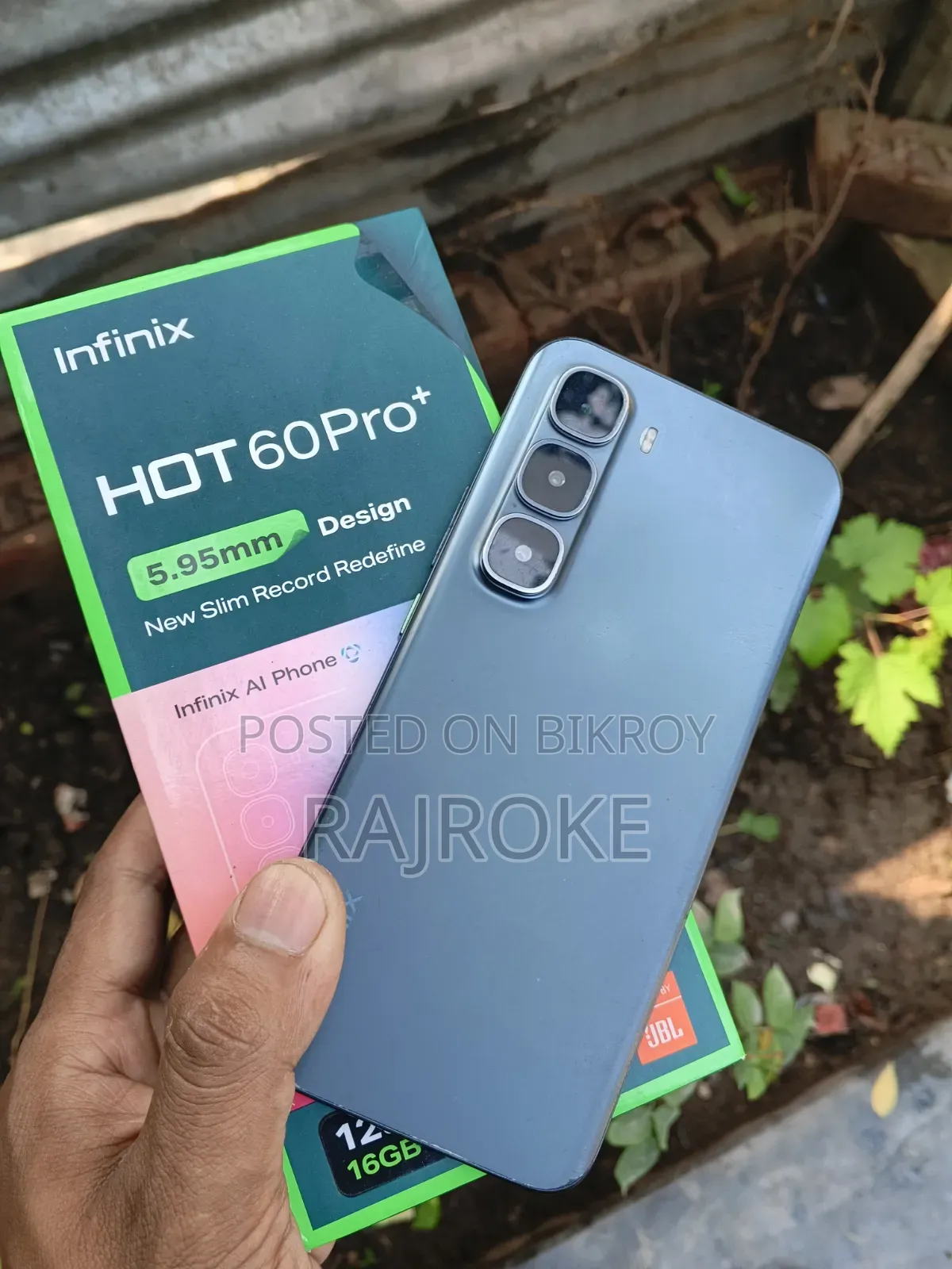 Infinix Hot 60 Pro+ 128 GB Black