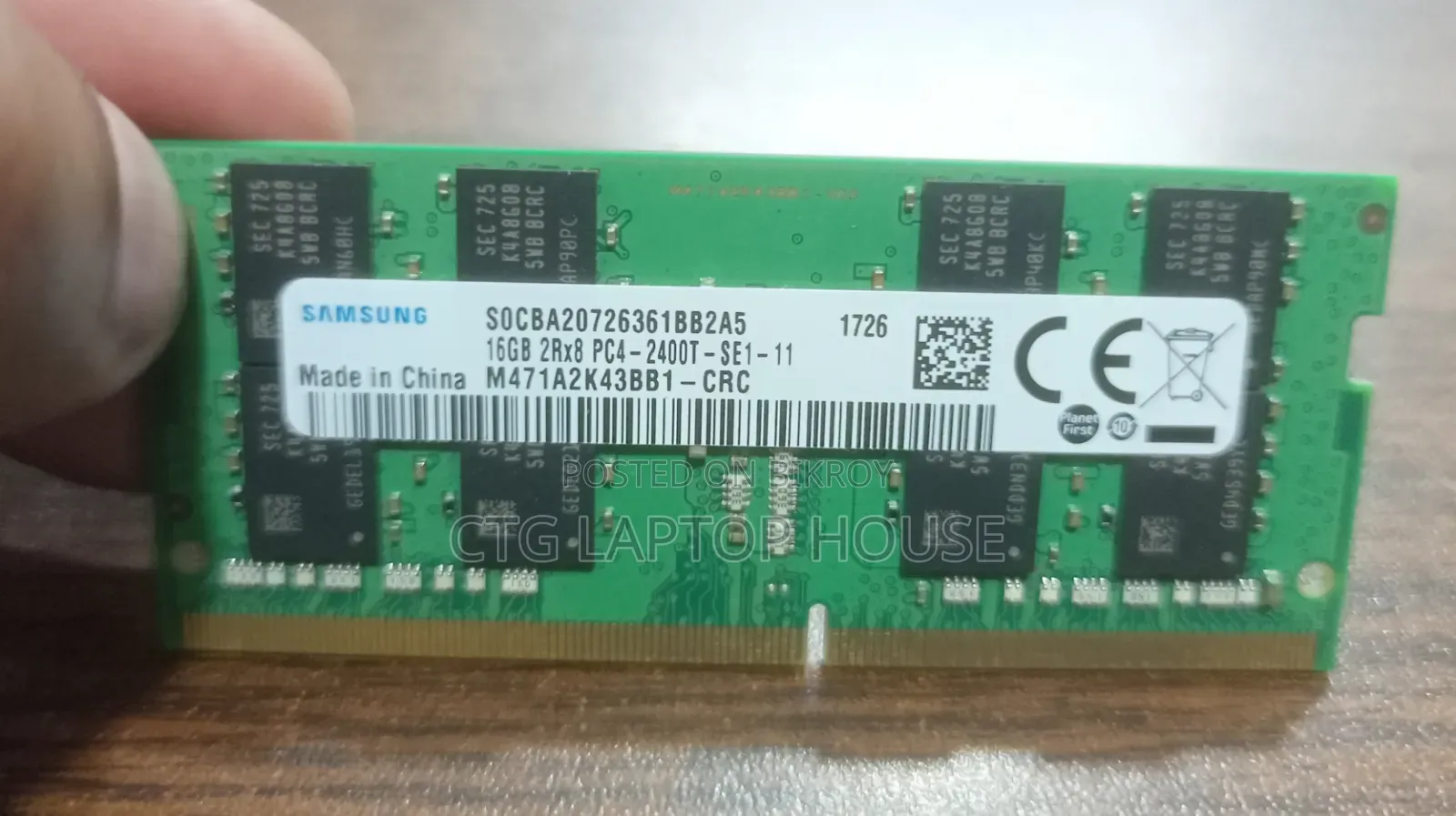 16 GB DDR4 Laptop RAM