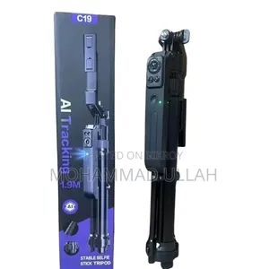 C19 AI Face Tracking Selfie Stick Tripod