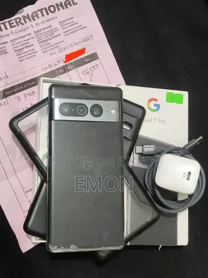 গুগল পিক্সেল ৭ প্রো ১২৮ জিবি ব্ল্যাক