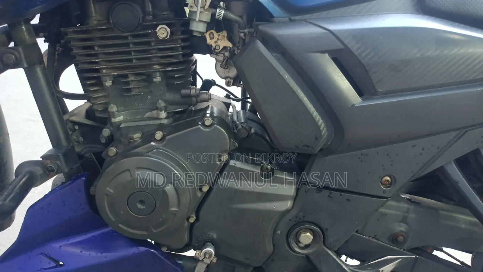 TVS Apache RTR 160 2V 2016 Blue