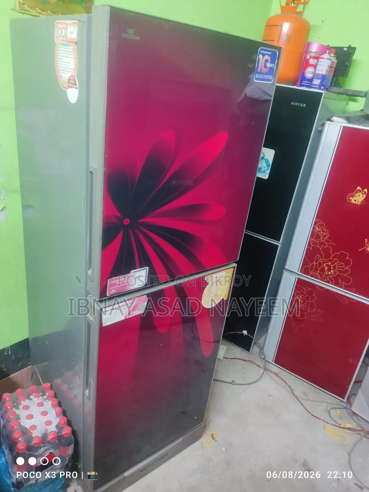 Singer, Rangs Fridge for Sale in Madhabdi Narsingdi