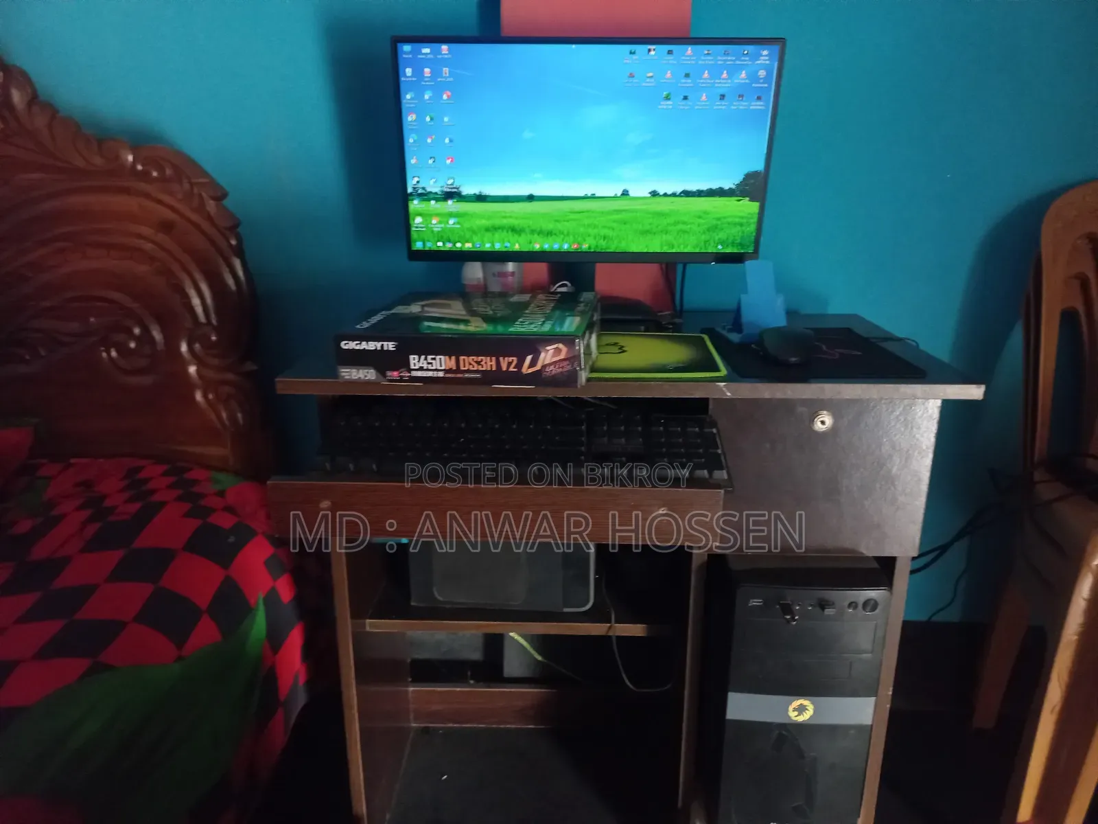 Gigabyte GA-H110MSTX-HD3-ZK 8GB AMD Ryzen 5 HDD+SSD 512GB