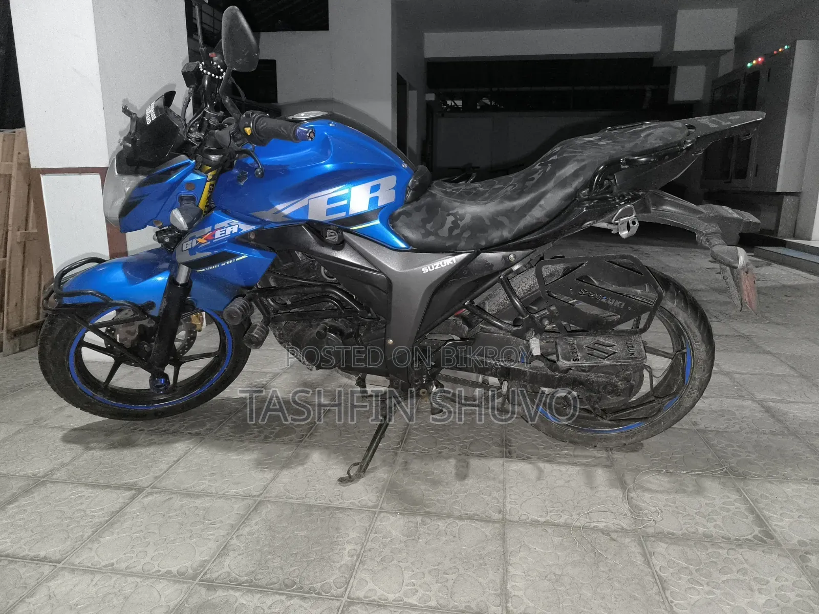 Suzuki Gixxer Monotone 2019 Blue