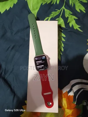 Apple Watch Series 9 Just Pink Colour 41mm Full Box 100% Battery