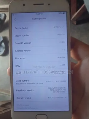 Oppo F1s 64 GB Gold