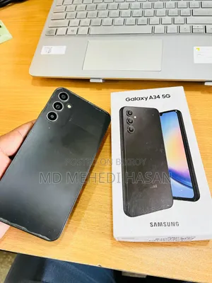 স্যামসাং গ্যালাক্সি এ৩৪ ৫জি ১২৮ জিবি কালো