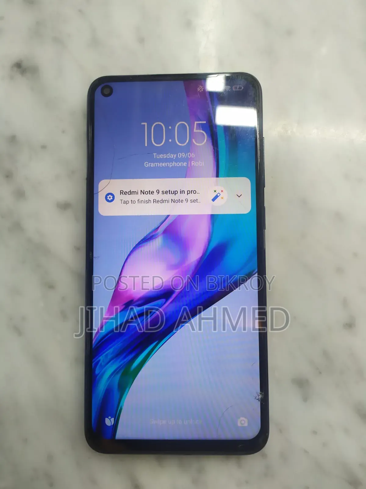 Xiaomi Redmi Note 9 128 GB Blue