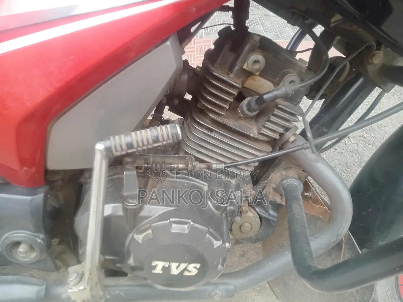 TVS Stryker 125 2018 Red