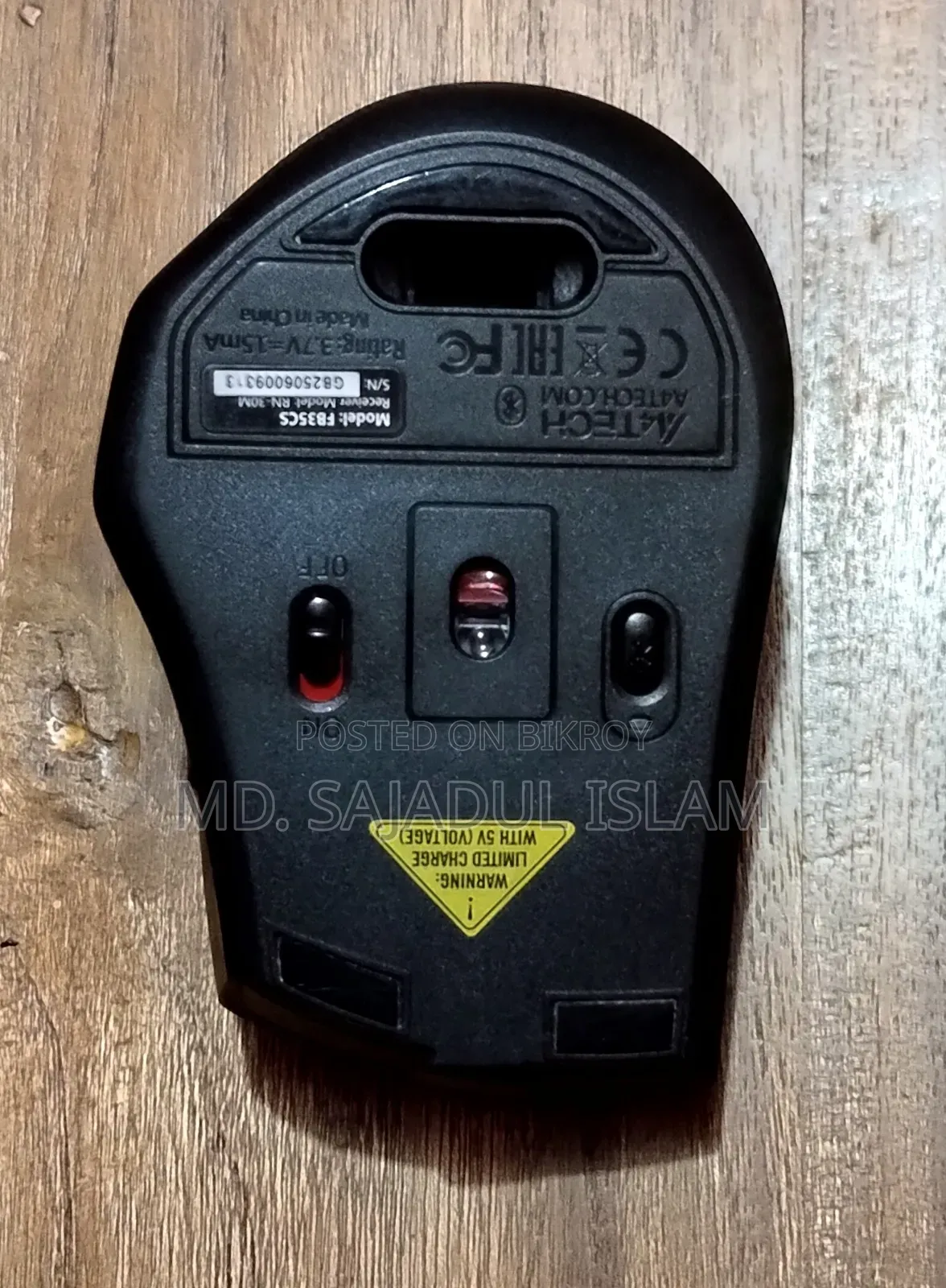 New A4tech Rechargeable Mouse