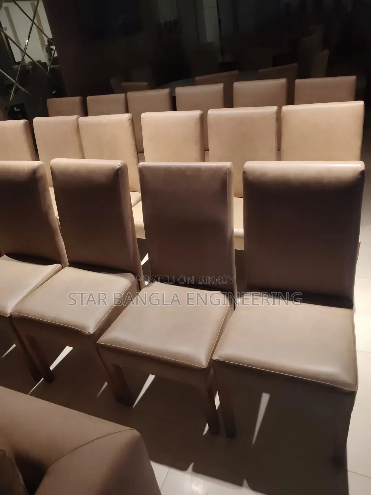 These chairs will be sold