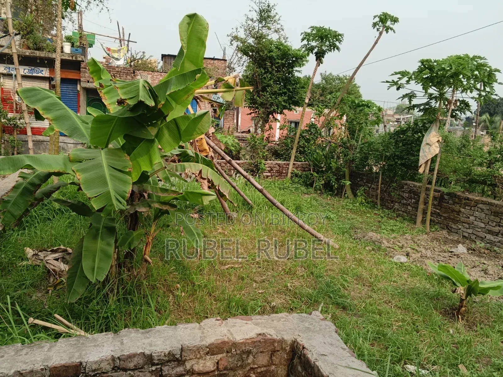 I want to sell the land, if anyone wants to take it, they can, it is walled