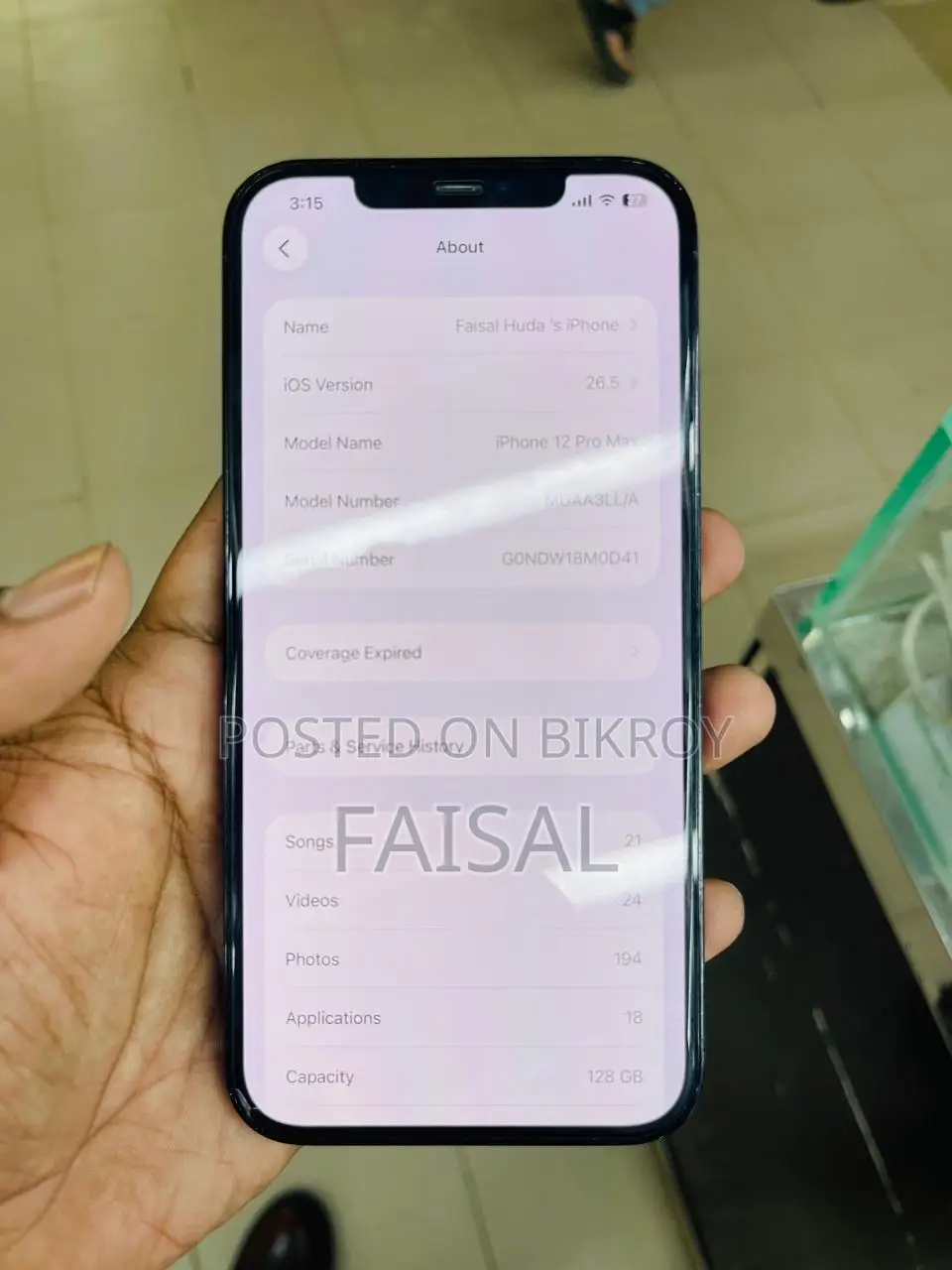Apple iPhone 12 Pro Max 128 GB Blue