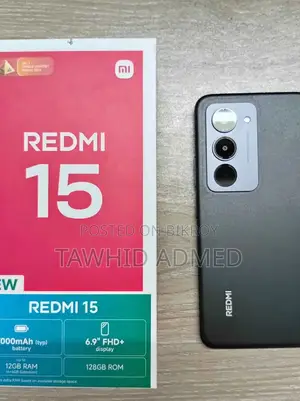 Xiaomi Redmi 15 128 GB Black