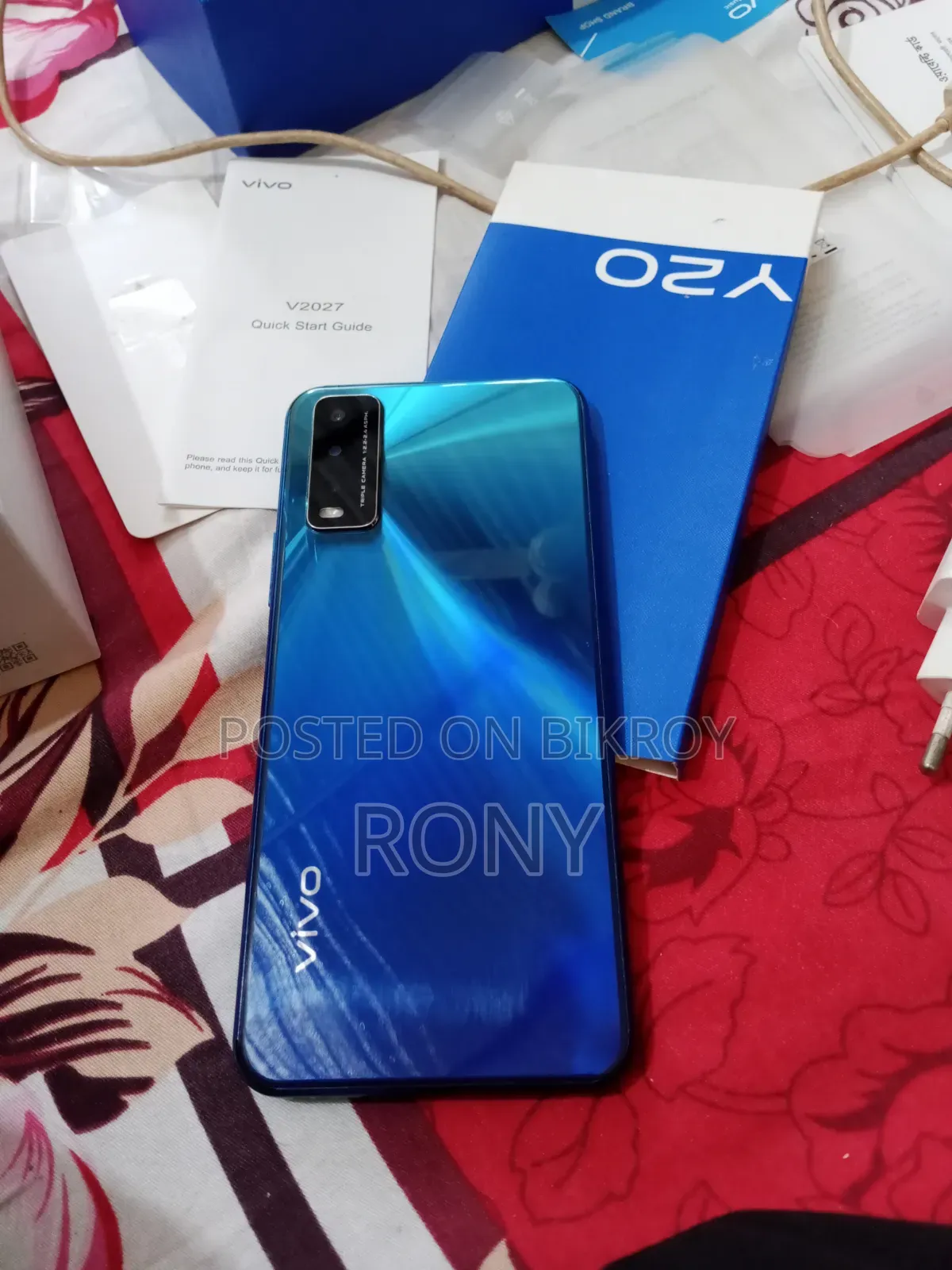 Vivo Y20 64 GB Blue