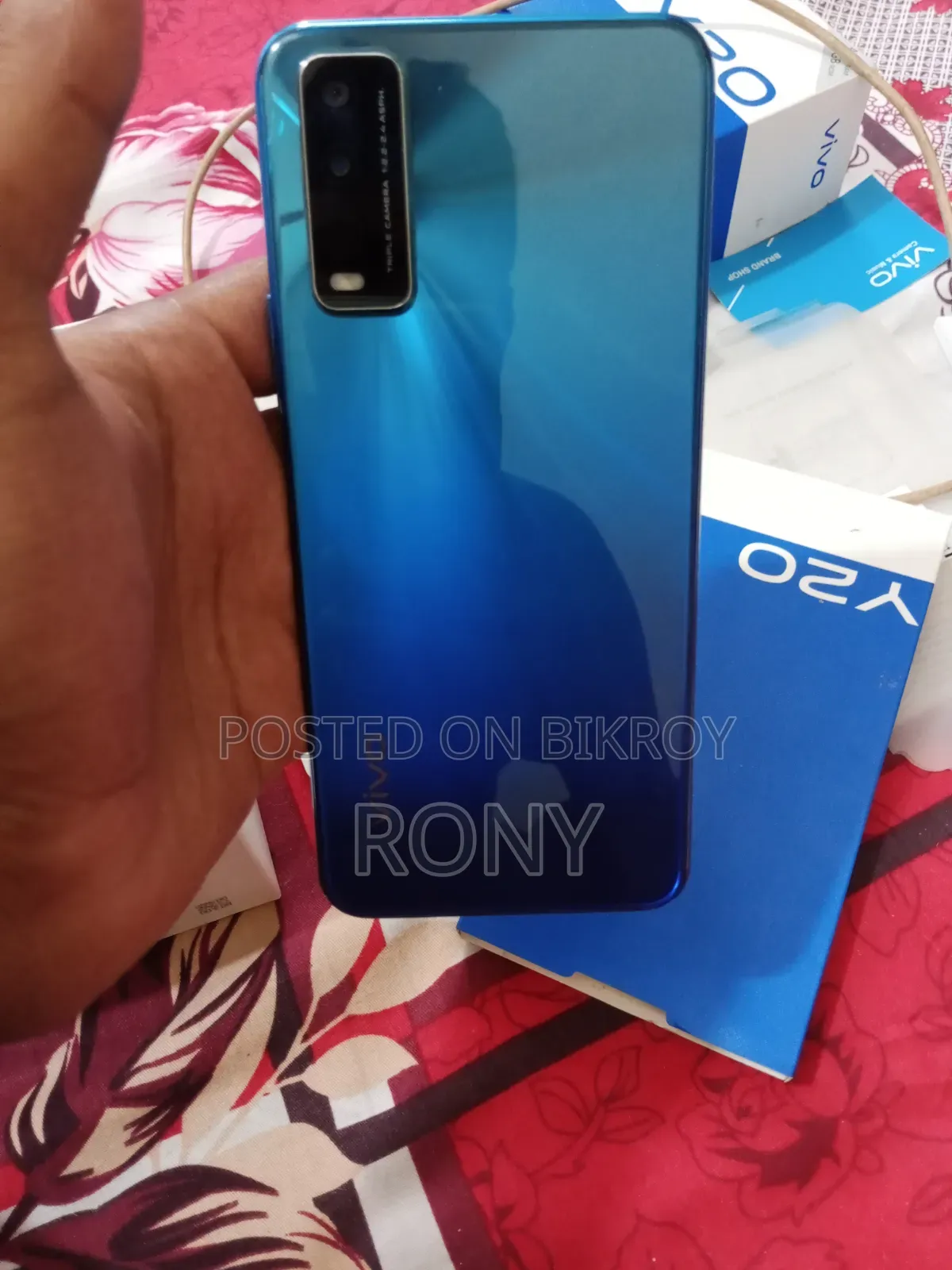 Vivo Y20 64 GB Blue