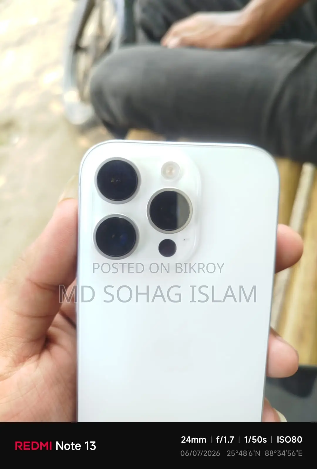Apple iPhone 16 Pro 128 GB White