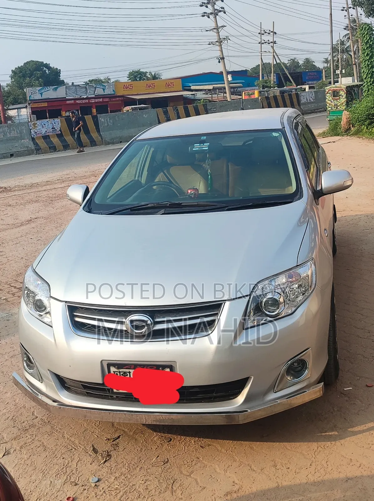 টয়োটা এক্সিও ২০১০ সিলভার