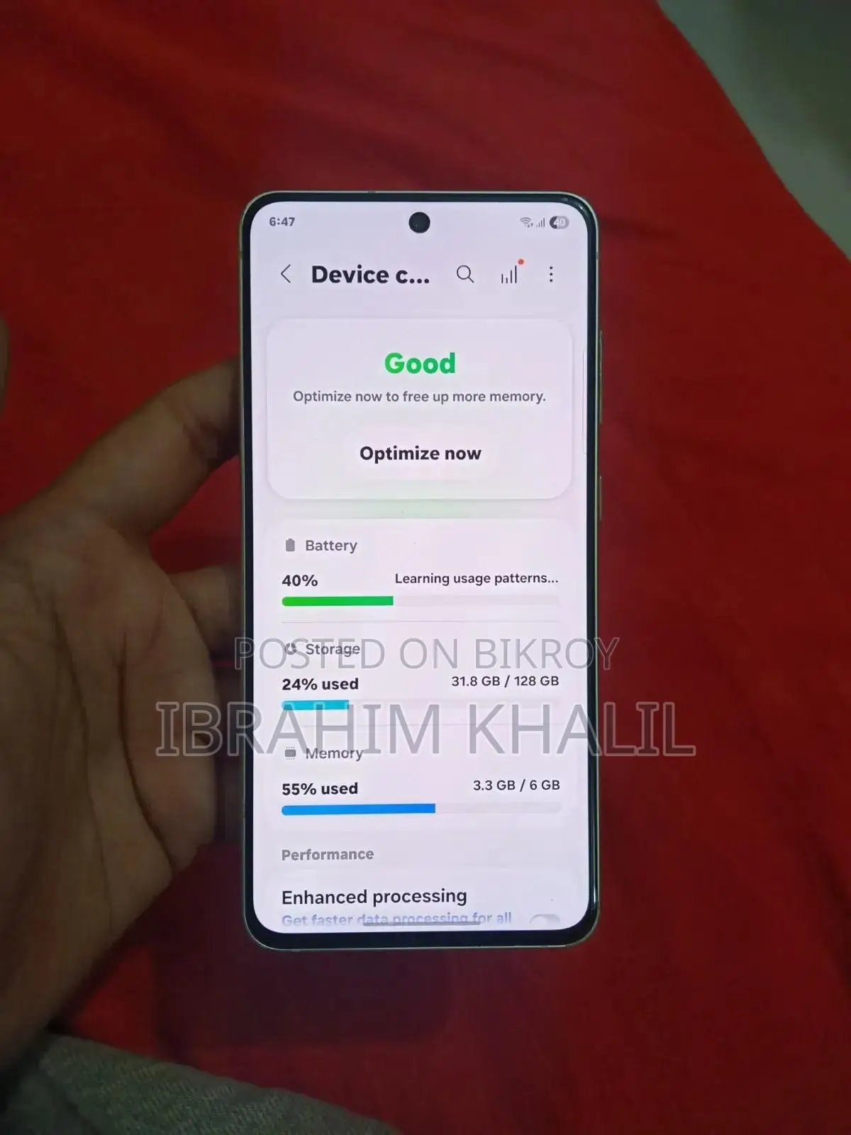 Samsung Galaxy S21 FE 5G 128 GB Green