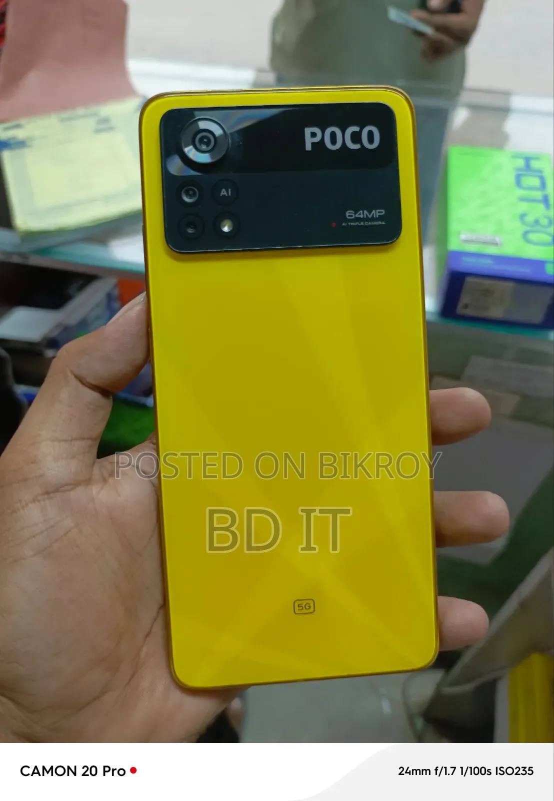 Xiaomi Poco X4 Pro 5G 128 GB Yellow