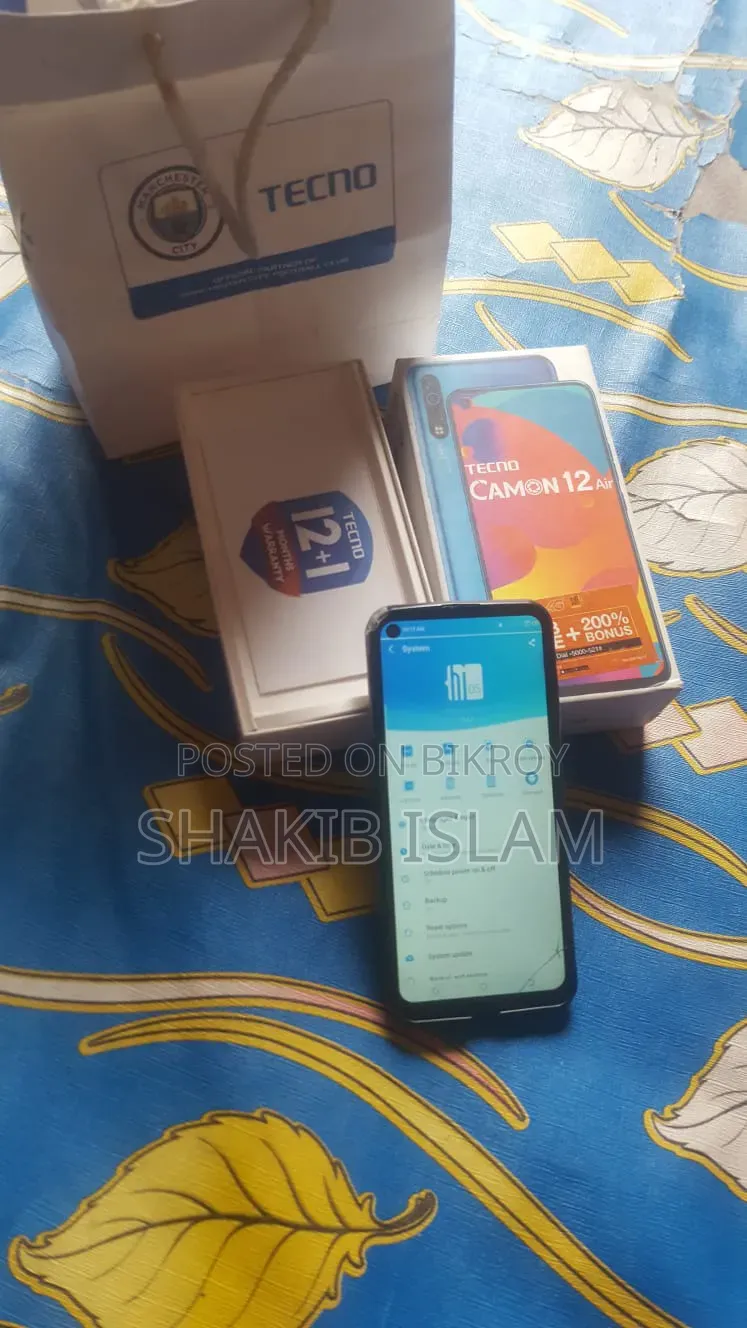 Tecno Camon 12 Air 64 GB Purple
