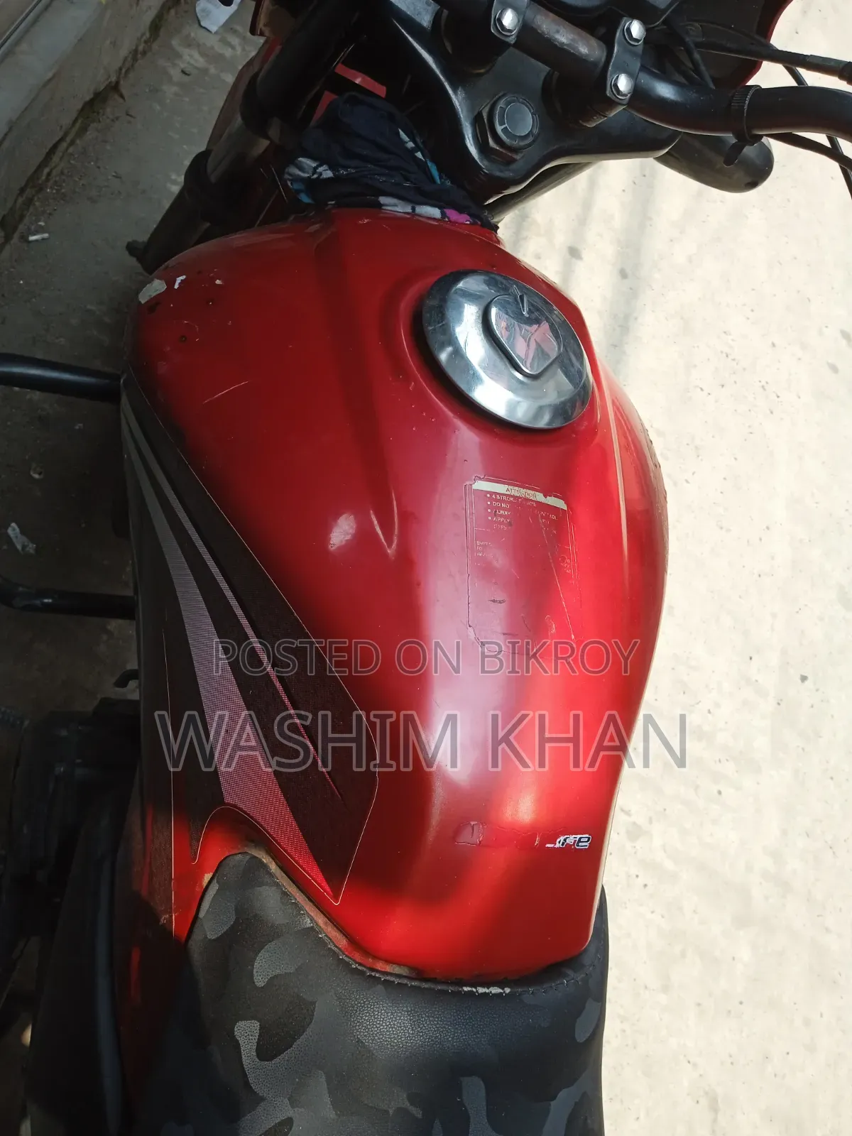 TVS Metro Fuel Tank