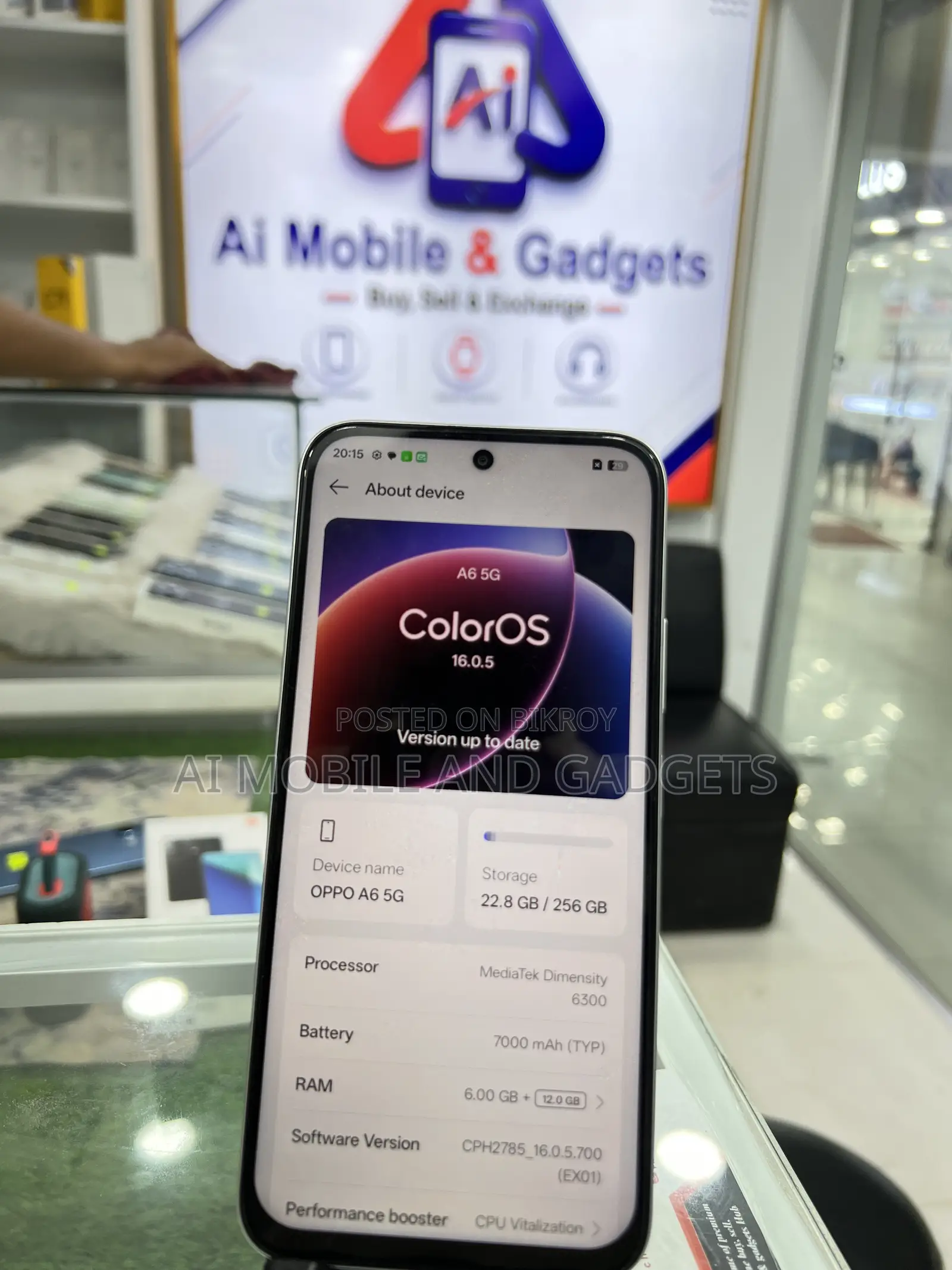 Oppo A6 256 GB White