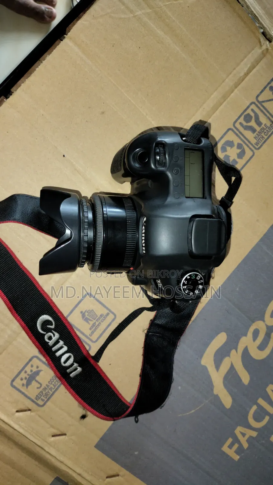 Canon Eos 6d Full Frame + Canon Ef 50mm Prime Lens (Used) for Sale