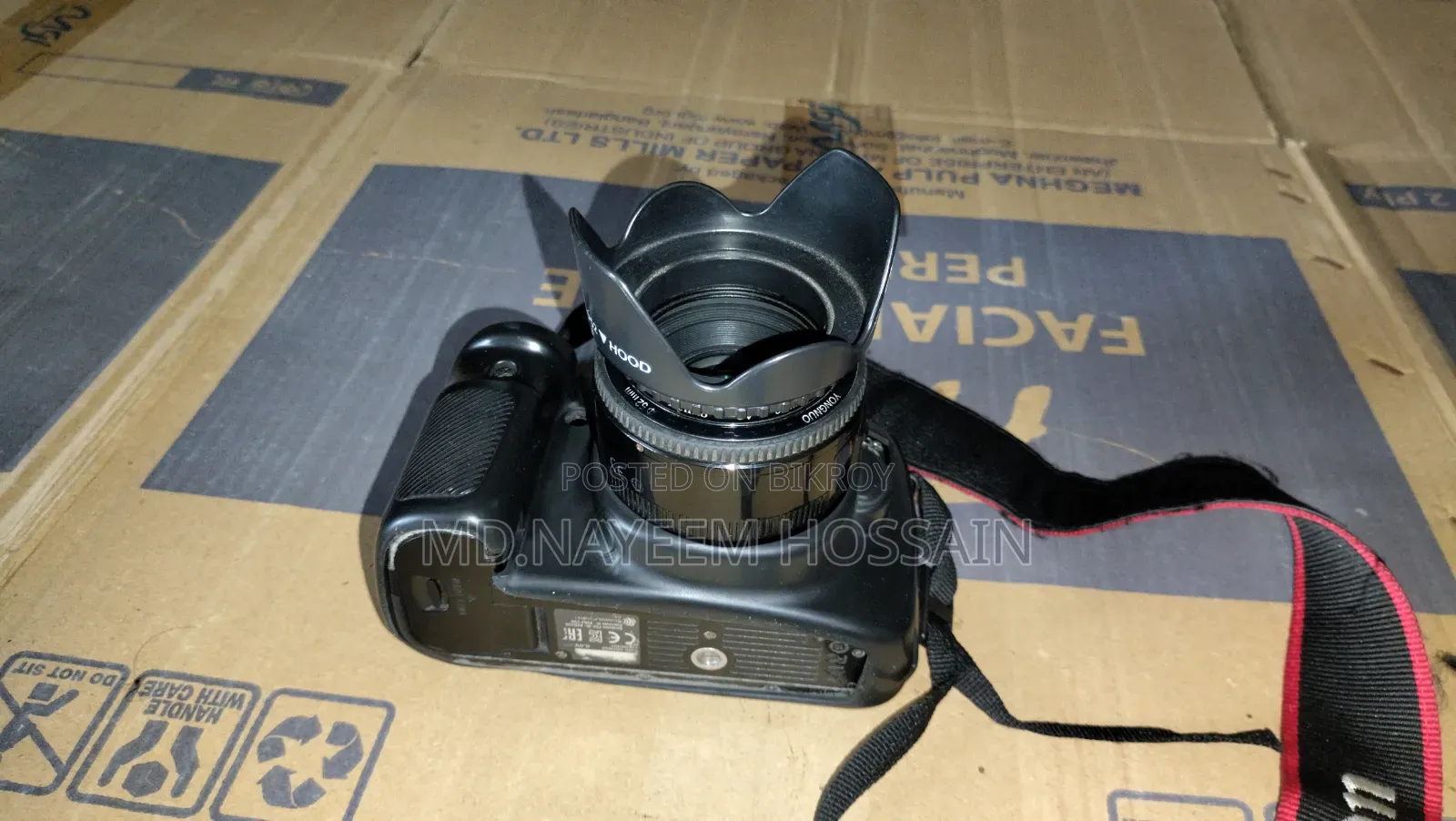 Canon Eos 6d Full Frame + Canon Ef 50mm Prime Lens (Used) for Sale