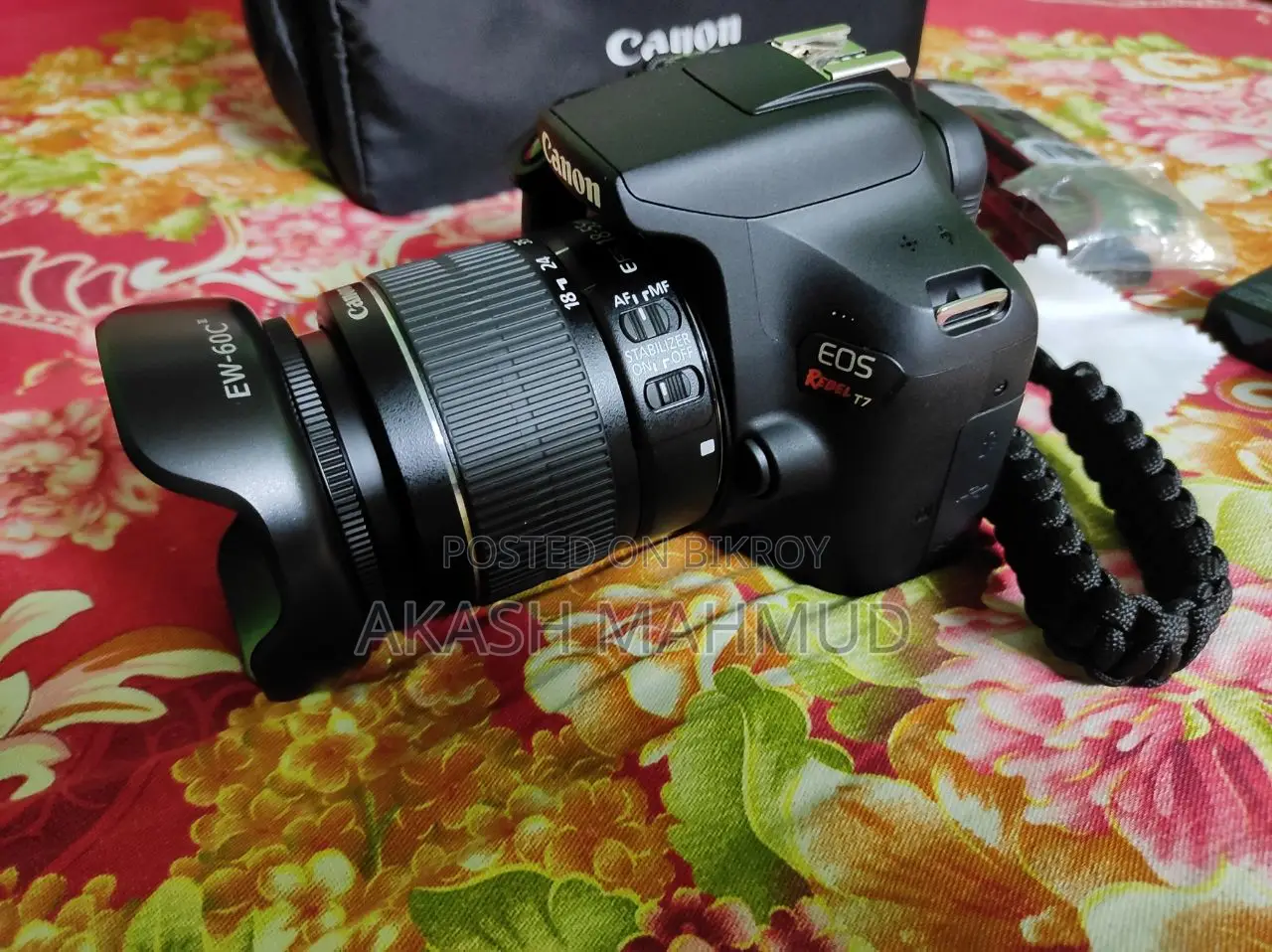 Canon Rebel T7 DSLR Camera