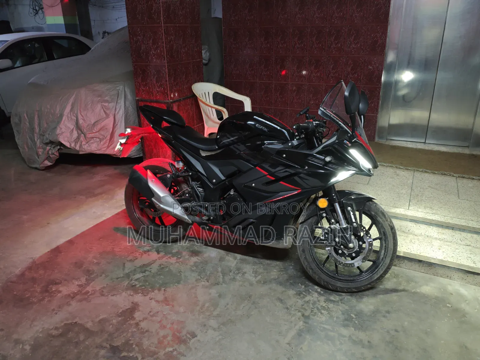 New GPX Demon GR200R 2025 Black