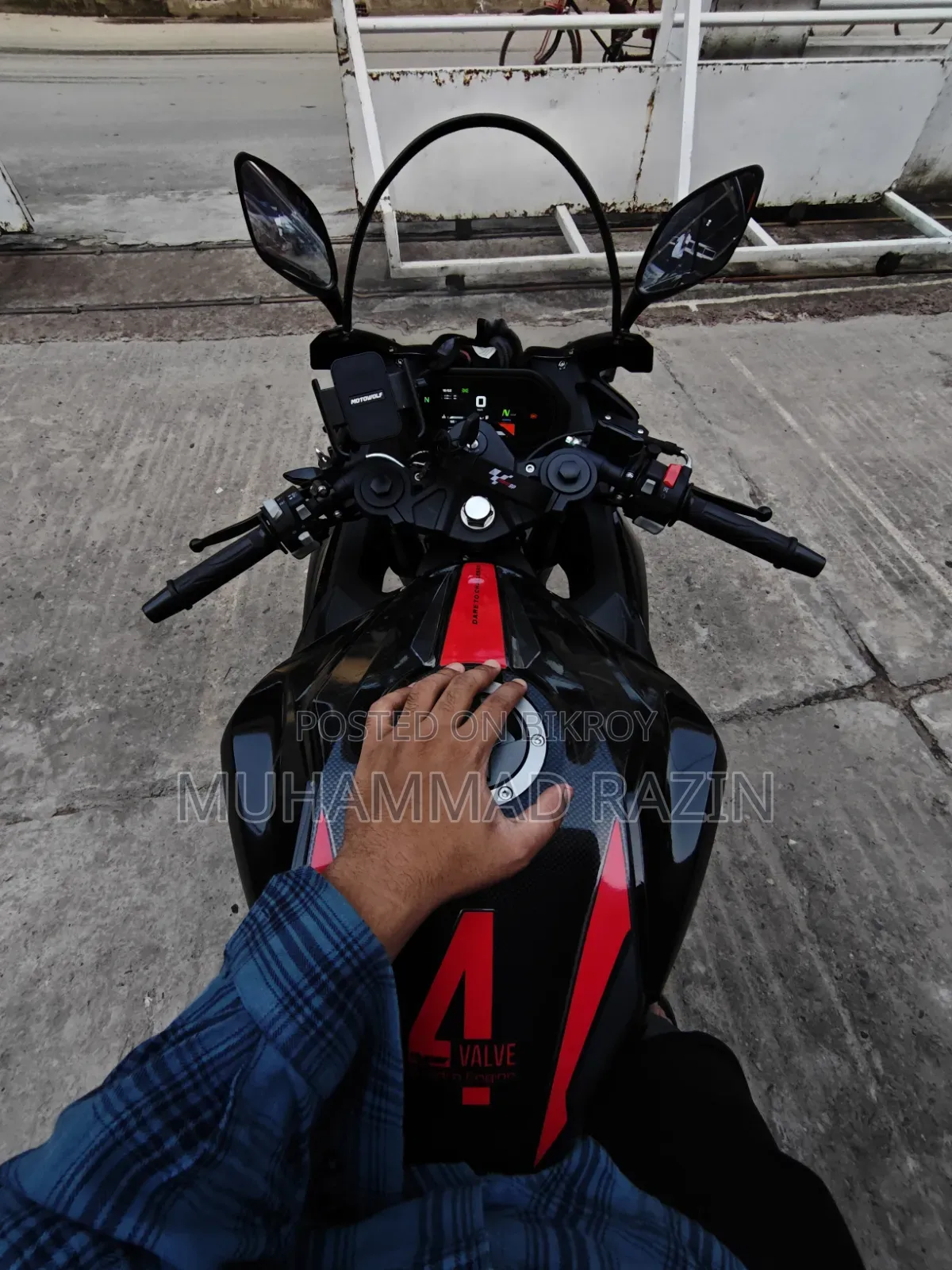New GPX Demon GR200R 2025 Black