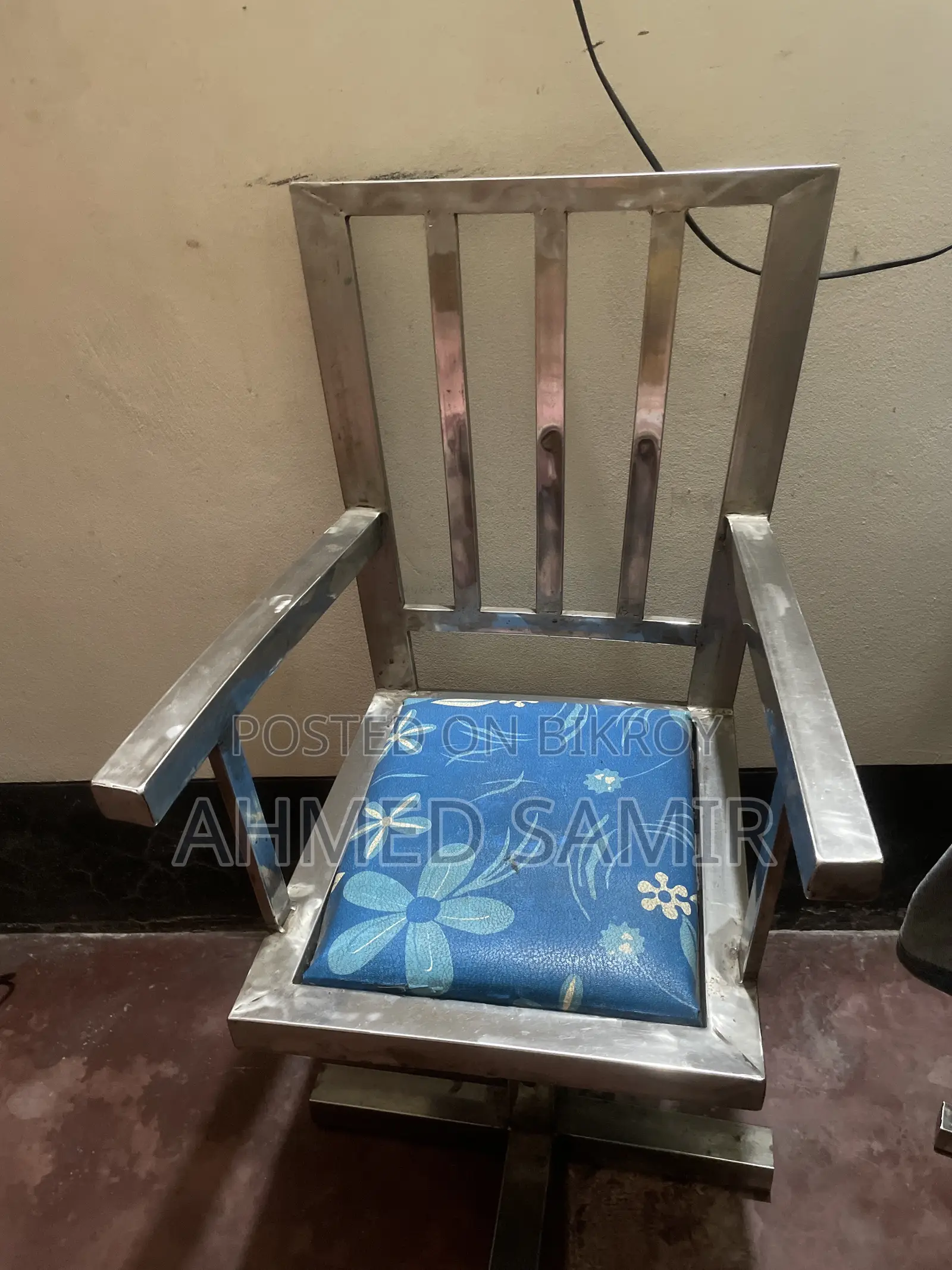 Custom Stainless Steel Chair