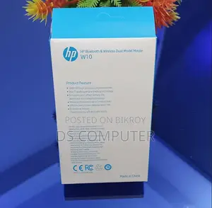 Hp W10 ব্লুটুথ ওয়্যারলেস মাউস